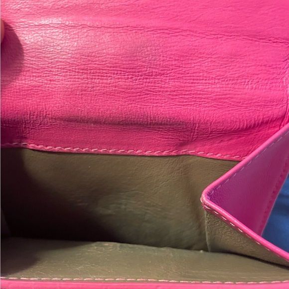 Bottega Veneta Deep Pink Woven Wallet - Picture 6 of 8